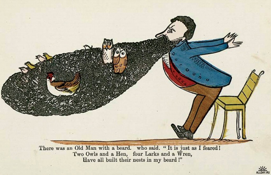 Unnamed, Edward Lear, published in Book of Nonsense (1846)